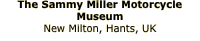 The Sammy Miller Motorcycle Museum